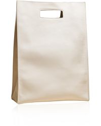 Khaite - Hudson Leather Tote Bag - Lyst