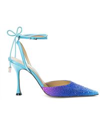 mach and mach satin pumps