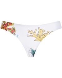 House of Aama - Exclusive Joan Printed Bikini Bottom - Lyst