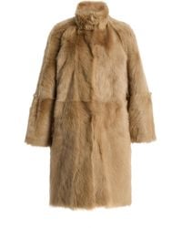 Nour Hammour - Blaise Shearling Coat - Lyst