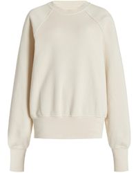 Les Tien - Linda Classic Raglan-sleeve Cotton Sweatshirt - Lyst