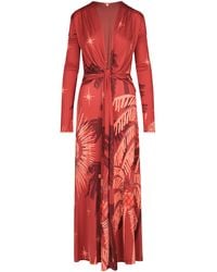 Johanna Ortiz - Coral Marino Jersey Maxi Dress - Lyst