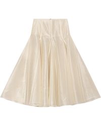 Herskind - Greta Mid-Rise Silk Midi Skirt - Lyst