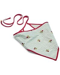 Lelet - Tulip Gingham Silk-Organza Bandana - Lyst
