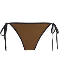 TOTEME - Striped Tie Bikini Bottoms - Lyst