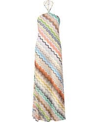 Missoni - Knit Maxi Coverup Dress - Lyst