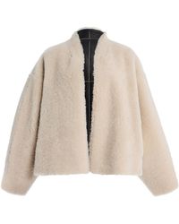House of Dagmar - Short Shearling Jacket - Lyst