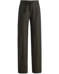 Christopher Esber - Banyan Chevron-Wool Tie Trousers - Lyst