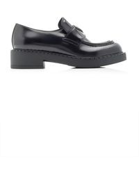 Prada - Leather Loafers - Lyst