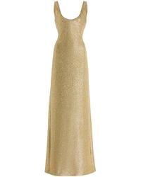 Franchise - Exclusive La Isla Nina Metallic Jersey Maxi Dress - Lyst