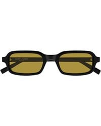 Saint Laurent - Square-Frame Acetate Sunglasses - Lyst