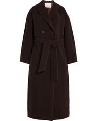 House of Dagmar - Relaxed Wool-Blend Coat - Lyst