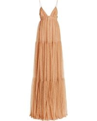 Michael Kors - Tiered Lace Gown - Lyst
