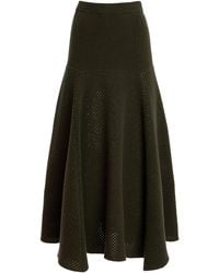 Ulla Johnson - Lucia Knitted Wool Maxi Skirt - Lyst