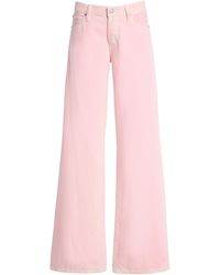 FRAME - X Amelia The Rigid Low-Rise Bootcut Jeans - Lyst