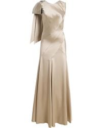 Maison Margiela - Satin Maxi Dress - Lyst