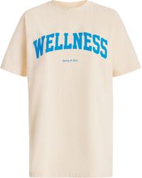 Sporty & Rich - Wellness Ivy Cotton T-shirt - Lyst