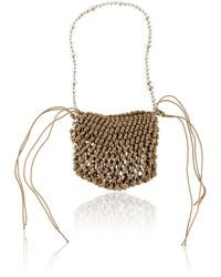 Niccolò Pasqualetti - Costellazione Woven Nylon Mini Shoulder Bag - Lyst