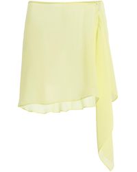 Significant Other - Exclusive Milou Sarong Mini Skirt - Lyst