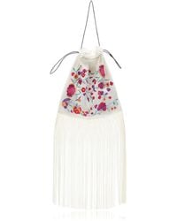 Conner Ives - Large Reconstituted Piano Shawl Silk Bag - Lyst