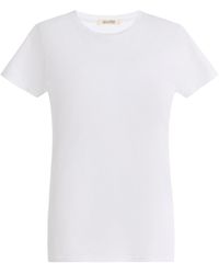 Nili Lotan - Lana Crewneck Cotton T-Shirt - Lyst