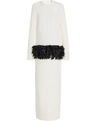 TOTEME - Petal Silk-Blend Maxi Dress - Lyst
