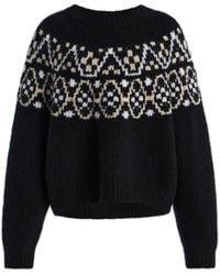 Nili Lotan - Chrissy Fair Isle Cashmere Sweater - Lyst