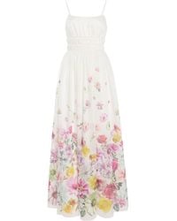 Aje. - Fleur-Print Maxi Dress - Lyst