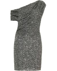 mini black dress off shoulder Lulea Off-Shoulder Mini Dress