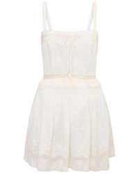 LoveShackFancy - Hadlee Cotton Lace Dress - Lyst