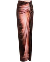 Silvia Tcherassi - Keiry Silk-Blend Maxi Skirt - Lyst