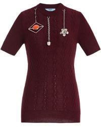 Prada - T-Shirts - Lyst