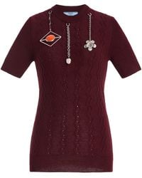 Prada - T-Shirts - Lyst