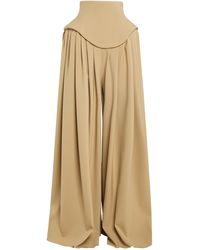 A.W.A.K.E. MODE - Wool-Blend Basque Pleated Pants - Lyst