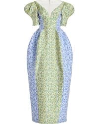 Rosie Assoulin - Like A Fairy Tale Floral Puff-sleeve Gown - Lyst