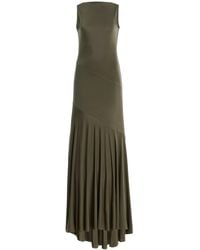 Siedres Exclusive Riviera Nens Jersey Halter Mini Dress in Yellow | Lyst