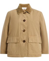 The Row - Benka Cotton Canvas Jacket - Lyst