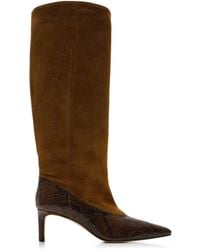 Frēda Salvador - Tilly Suede Knee Boots - Lyst