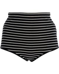 Frankie Shop - Alissa Striped Knit Briefs - Lyst