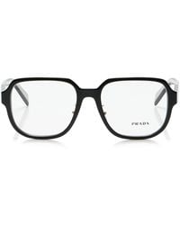 Prada - Square-Frame Acetate Glasses - Lyst