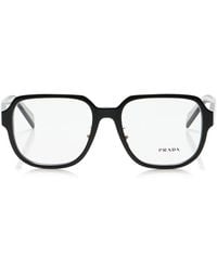 Prada - Square-Frame Acetate Glasses - Lyst