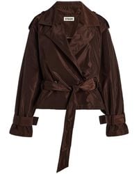 STAUD - Vale Trench Jacket - Lyst