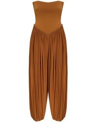 Zimmermann - Luna Strapless Jumpsuit - Lyst