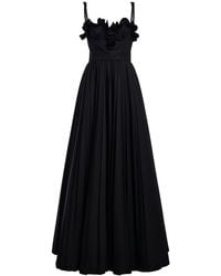 Giambattista Valli - Ruffled Cotton-Poplin Maxi Dress - Lyst
