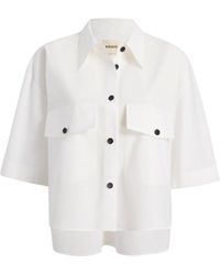 Khaite - Mahsha Oversized Cotton Shirt - Lyst