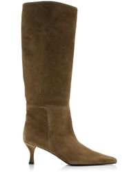 Proenza Schouler - Trap Suede Knee Boots - Lyst