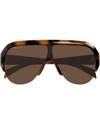 Gucci - Aviator-Frame Acetate Sunglasses - Lyst