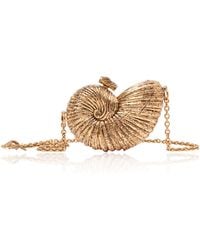 Chloé - Sea Treasures Metal Shell Clutch - Lyst