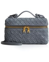 Bottega Veneta - Bang Bang Intrecciato Suede Vanity Case - Lyst