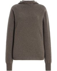 The Row - Missa Cashmere Hooded Sweater - Lyst